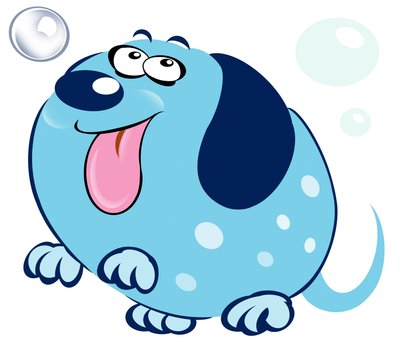 Bubbly Dog (caricature) by Neale Osborne